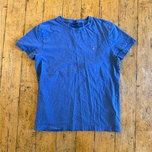 GANT Blue Crew Neck Shield T-Shirt